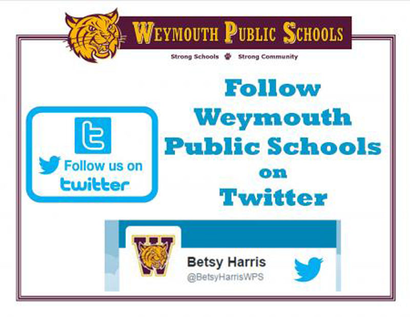 Follow Weymouth Public Schools on Twitter