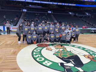 WHS Unified Basketball Team at TD Garden